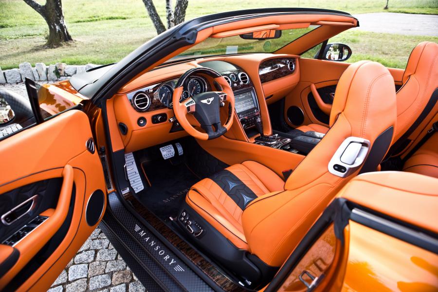 Интерьер Bentley Continental GTC by Mansory 2015 года  (фото 11 из 13)